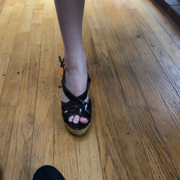 Carlos Santana strappy heels size 8 - Picture 1 of 5